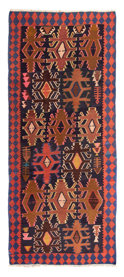 Kelim Teppich Old 135x300cm - mehrfarbig