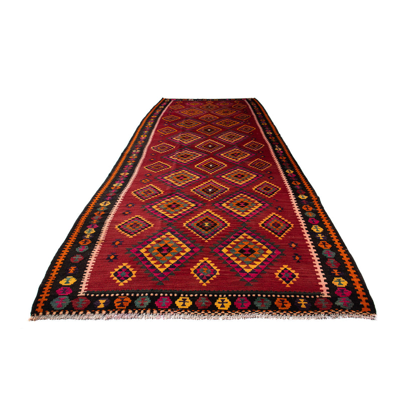 Kelim Teppich Old 147x390cm - mehrfarbig
