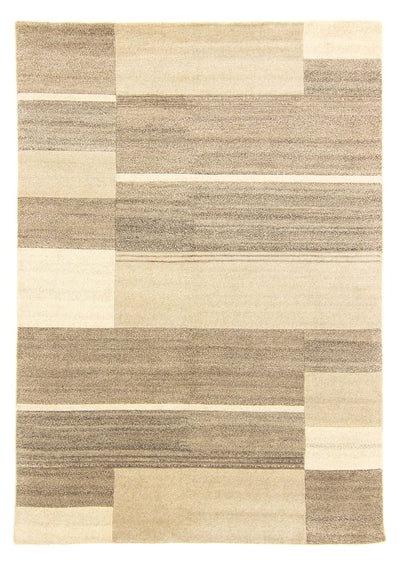 Nepal Teppich 165x231cm - Wollteppich - natur