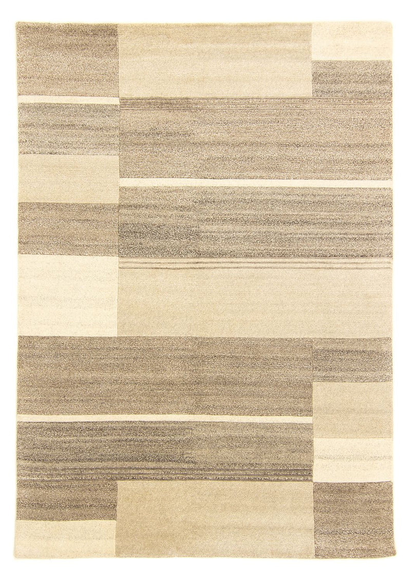 Nepal Teppich 165x231cm - Wollteppich - natur