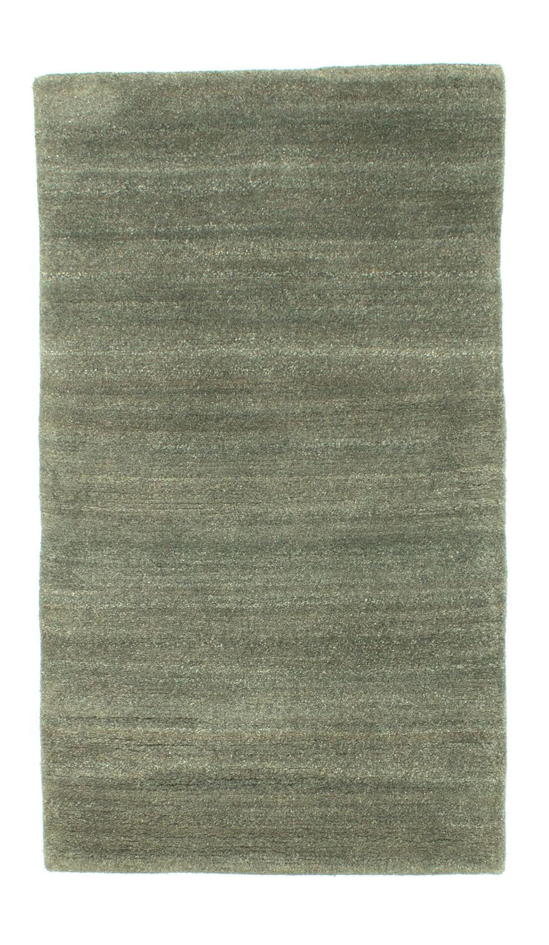 Nepal Teppich 73x142cm - Wollteppich - beige