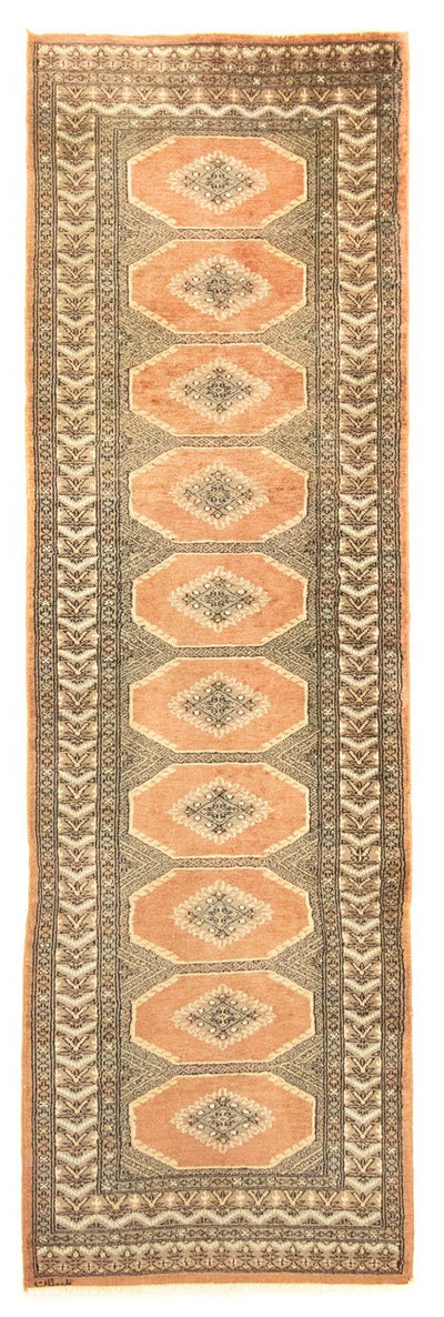 Pakistan Teppich 80x257cm - Orientteppich - orange