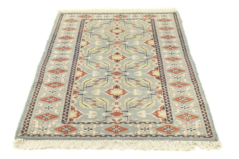 Pakistan Teppich 90x153cm - Orientteppich - grau
