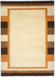 Gabbeh Teppich Indus 171x243cm - Wollteppich - beige