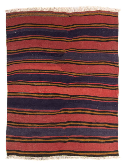 Kelim Teppich Old 130x160cm - mehrfarbig