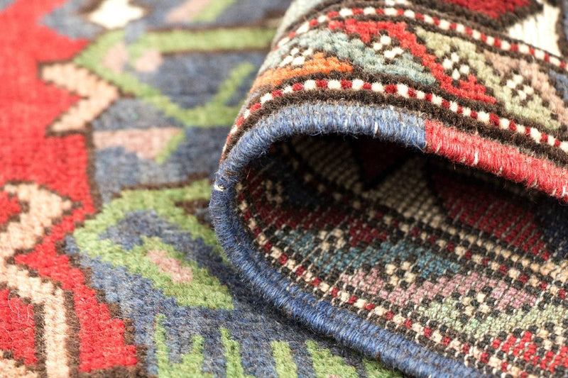 Kelim Afghan Teppich 82x370cm - beige