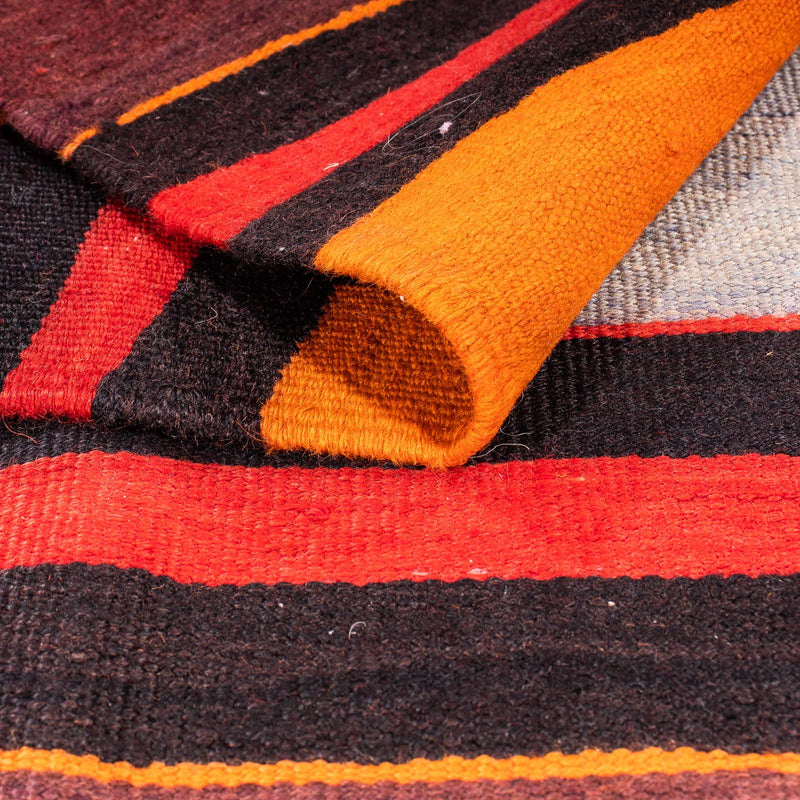Kelim Teppich Old 140x150cm - mehrfarbig