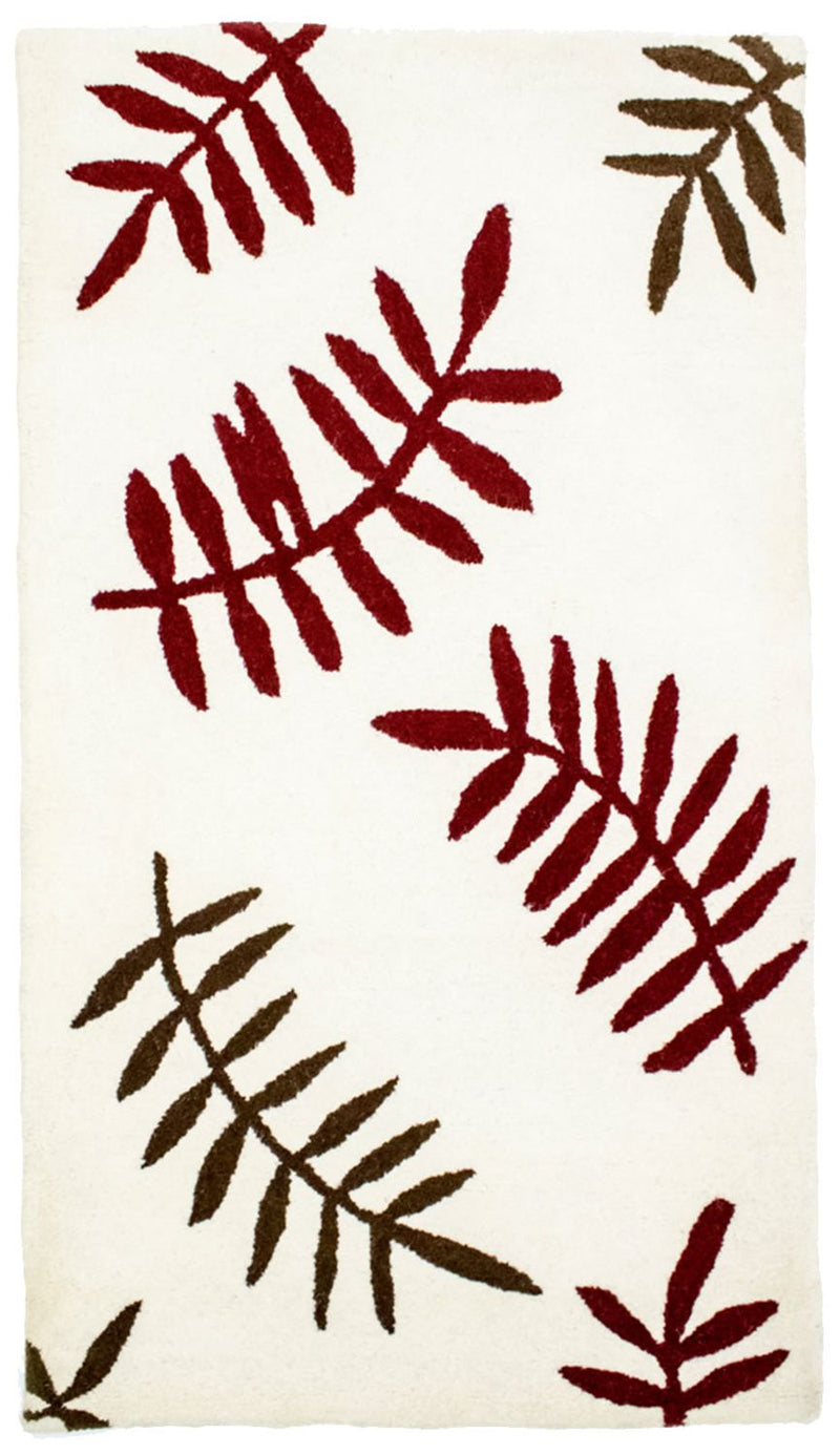 Wollteppich 90x148cm - beige