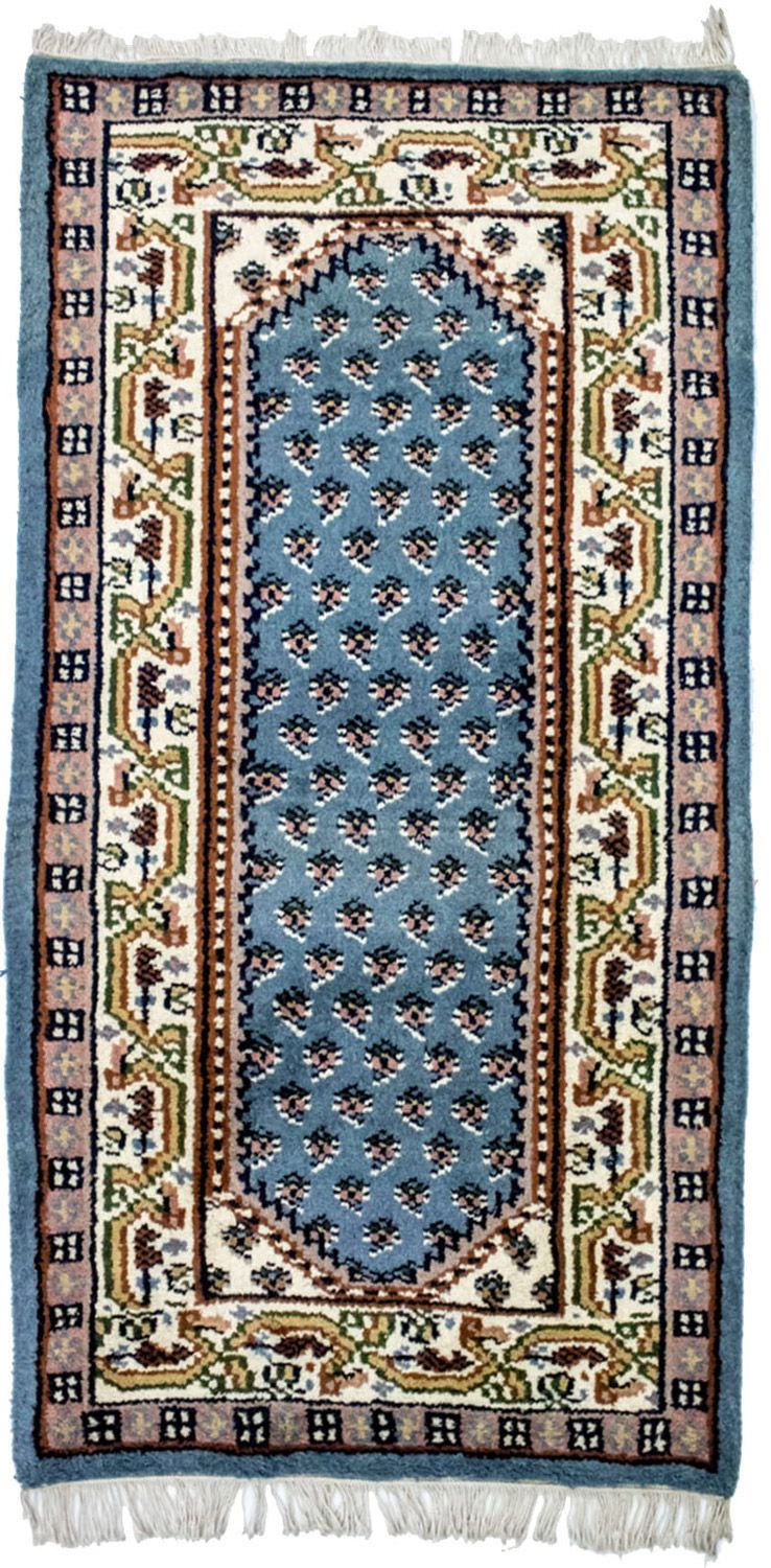 Orientteppich 90x160cm - hellblau