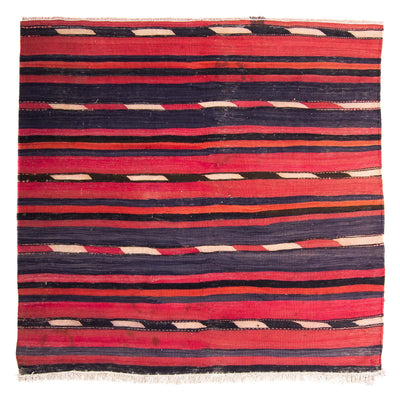 Kelim Teppich Old 135x150cm - mehrfarbig