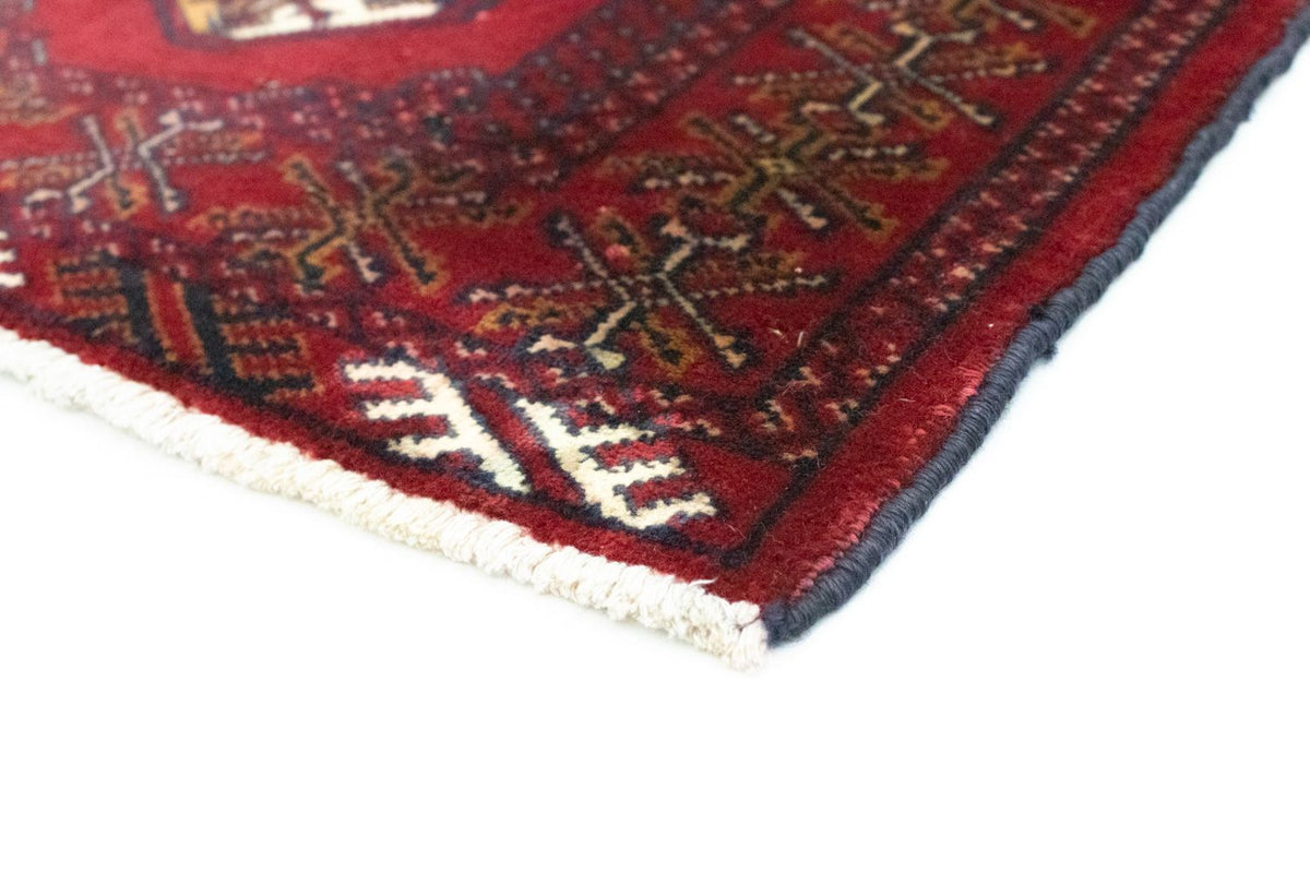 Turkaman Teppich 76x90cm - Orientteppich - rot