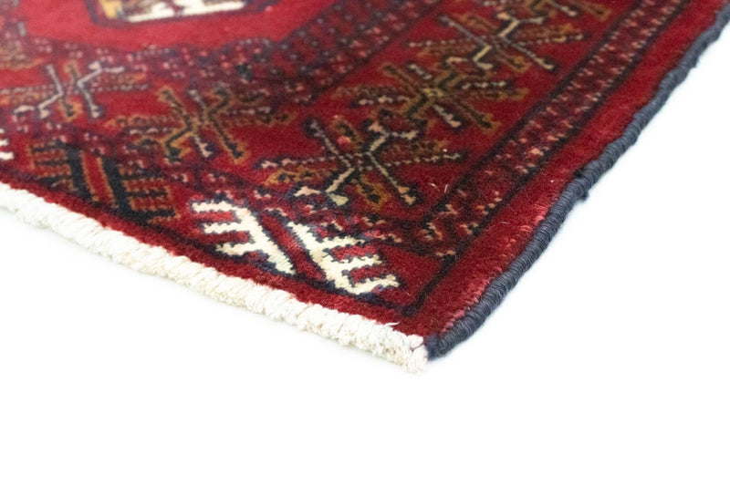 Turkaman Teppich 76x90cm - Orientteppich - rot