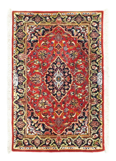 Keshan Teppich 67x97cm - Perserteppich - rot