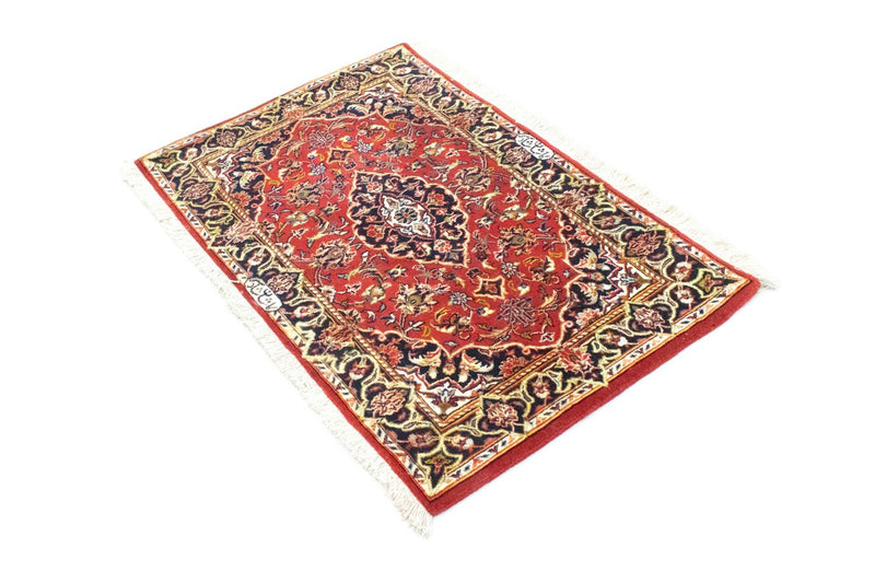 Keshan Teppich 67x97cm - Perserteppich - rot