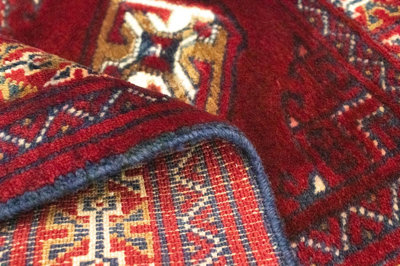 Turkaman Teppich 62x86cm - Orientteppich - rot