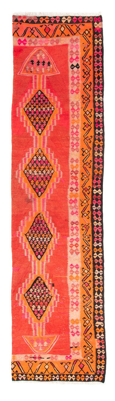 Kelim Teppich Old 90x355cm - mehrfarbig