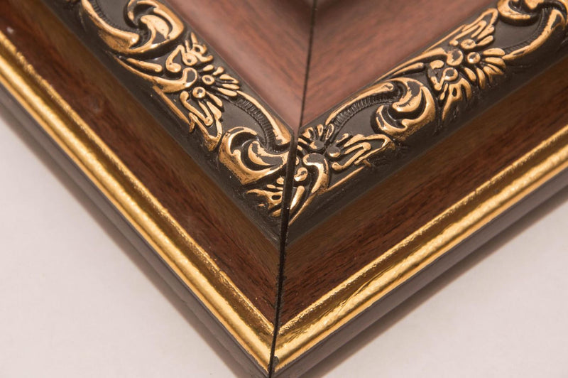 Bild-Teppich 80x112cm - Orientteppich - mehrfarbig