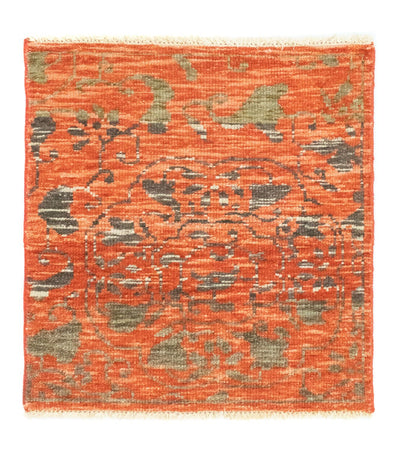 Designer Teppich 60x61cm - orange