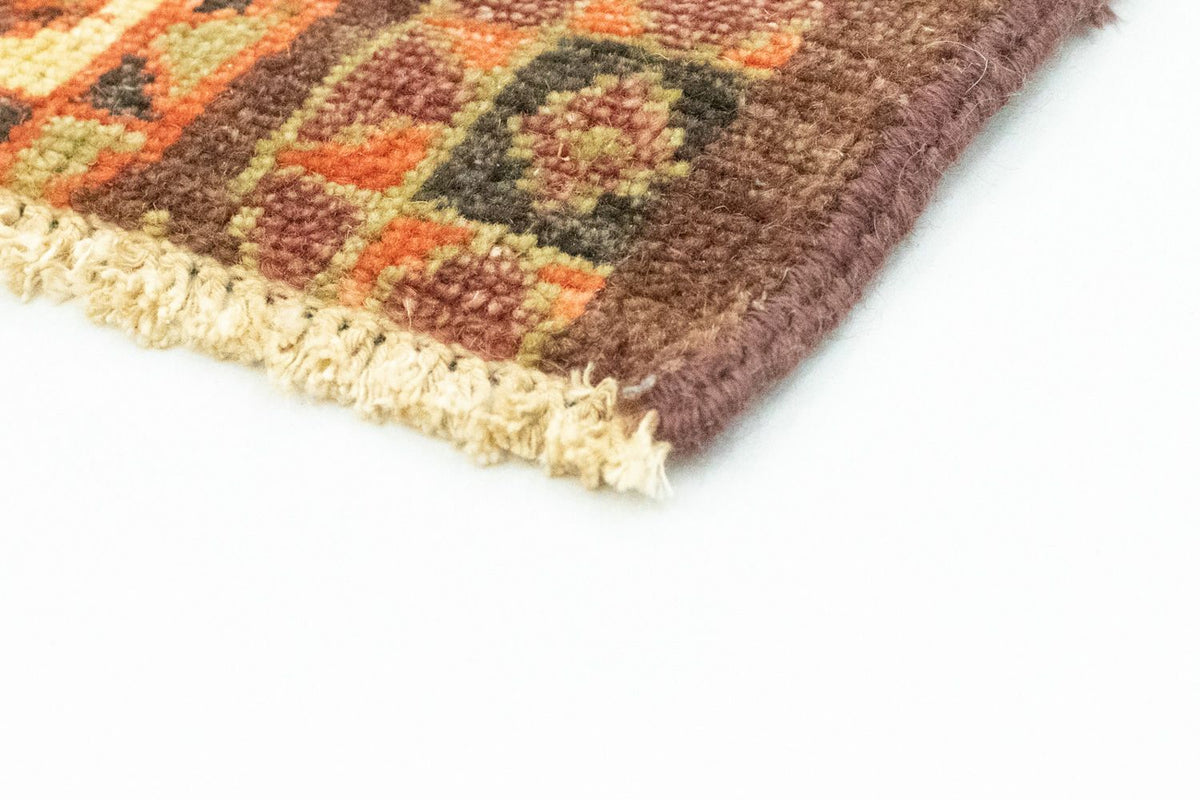 Designer Teppich 60x97cm - braun