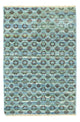 Wollteppich 63x92cm - hellblau