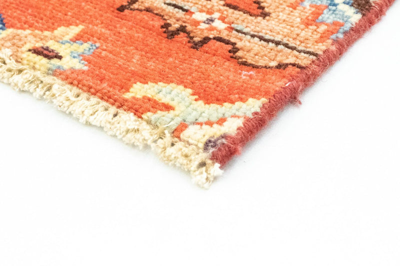 Designer Teppich 78x94cm - orange