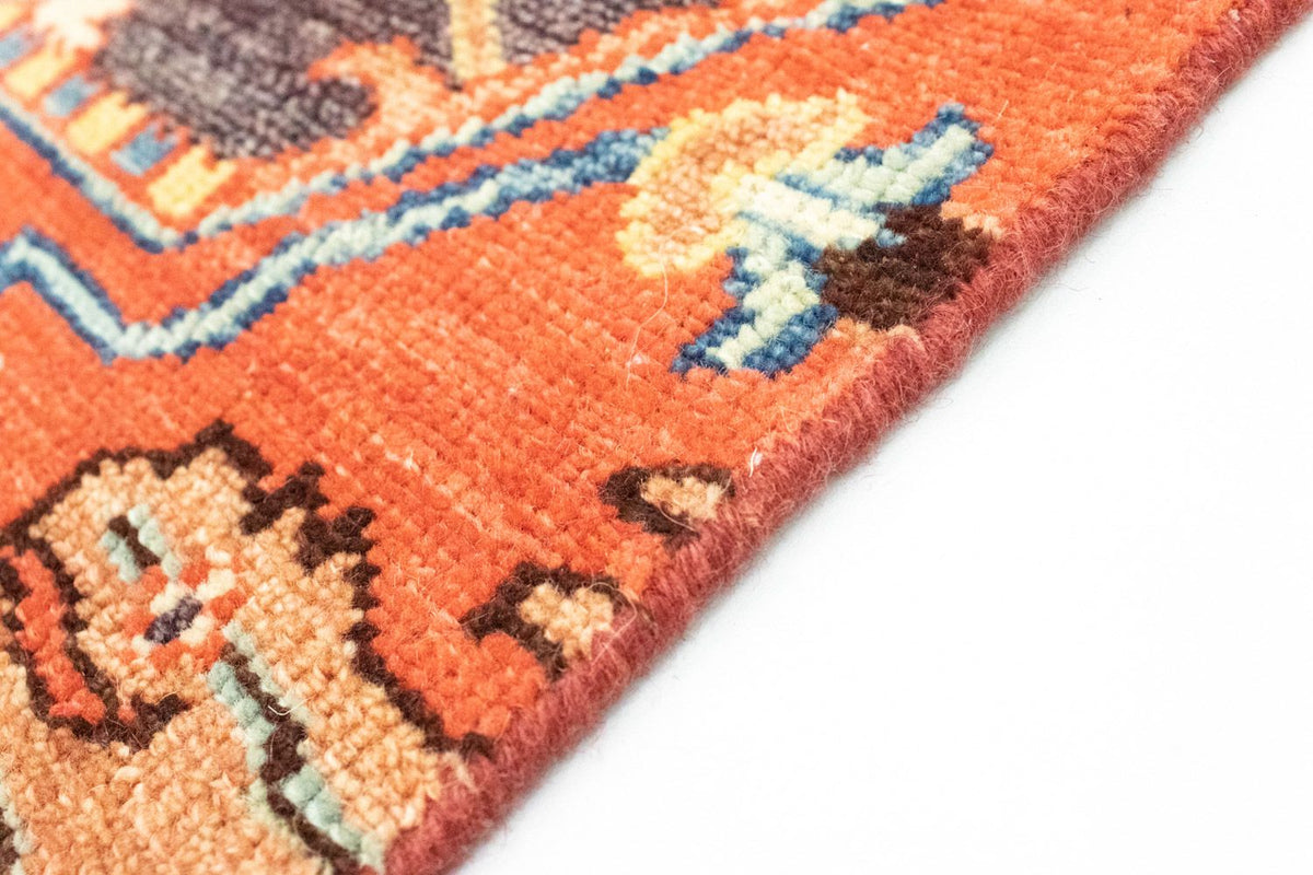 Designer Teppich 78x94cm - orange