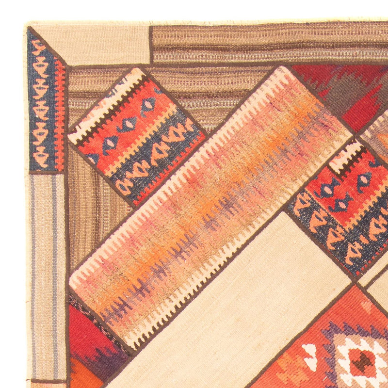 Patchwork Teppich 160x230cm - Orientteppich - mehrfarbig