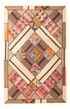 Patchwork Teppich 160x230cm - Orientteppich - mehrfarbig