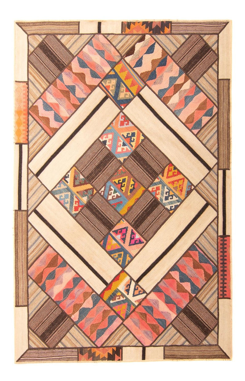 Patchwork Teppich 160x230cm - Orientteppich - mehrfarbig