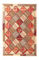 Patchwork Teppich 160x230cm - Orientteppich - mehrfarbig