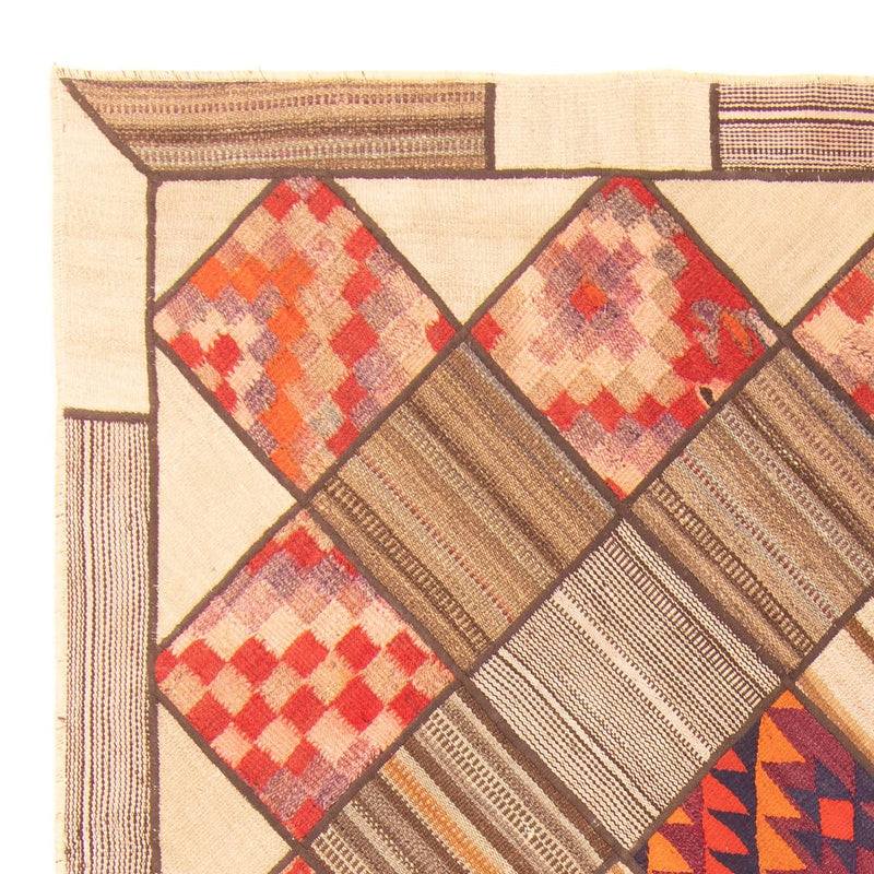 Patchwork Teppich 160x230cm - Orientteppich - mehrfarbig