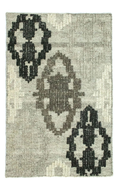 Kelim Modern Teppich 63x92cm - grün