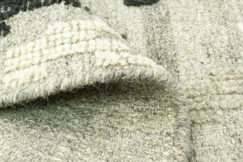 Kelim Modern Teppich 63x92cm - grün