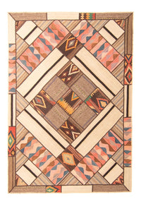Patchwork Teppich 160x230cm - Orientteppich - mehrfarbig – product image
