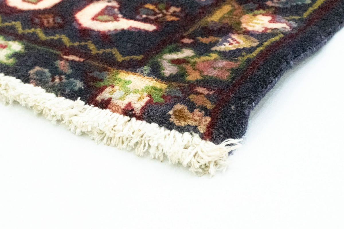 Turkaman Teppich 70x86cm - Orientteppich - dunkelblau