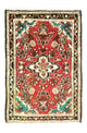 Hamadan Teppich 64x97cm - Perserteppich - rot
