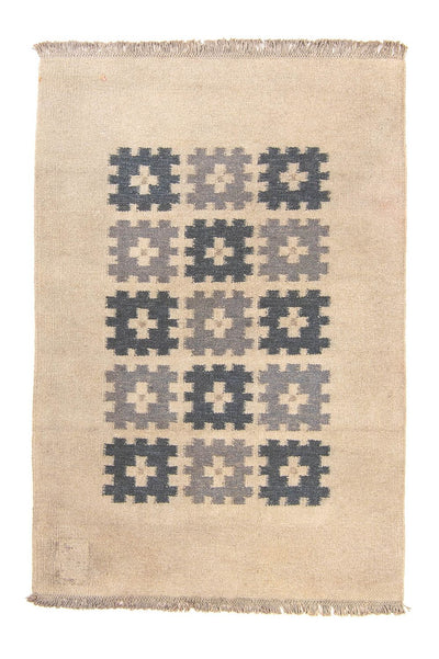 Kelim Modern Teppich 117x178cm - beige