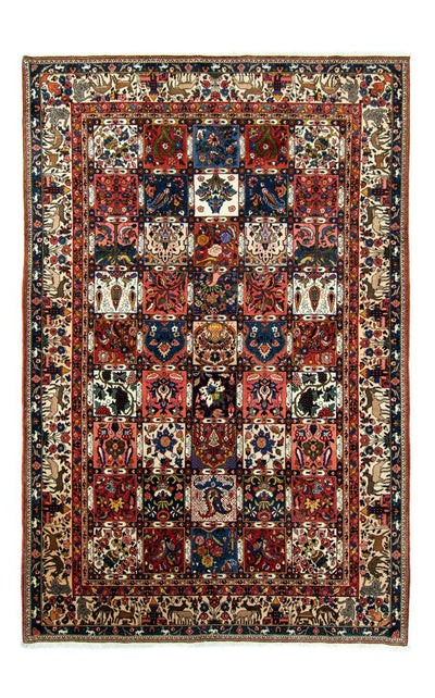 Bachtiar Teppich 207x315cm - Perserteppich - braun