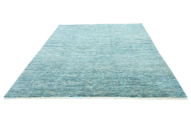 Designer Teppich 215x270cm - grün