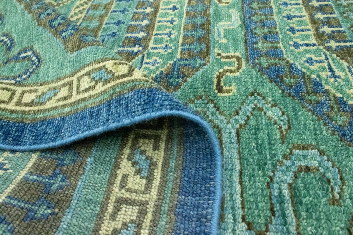 Designer Teppich 180x250cm - seegrün