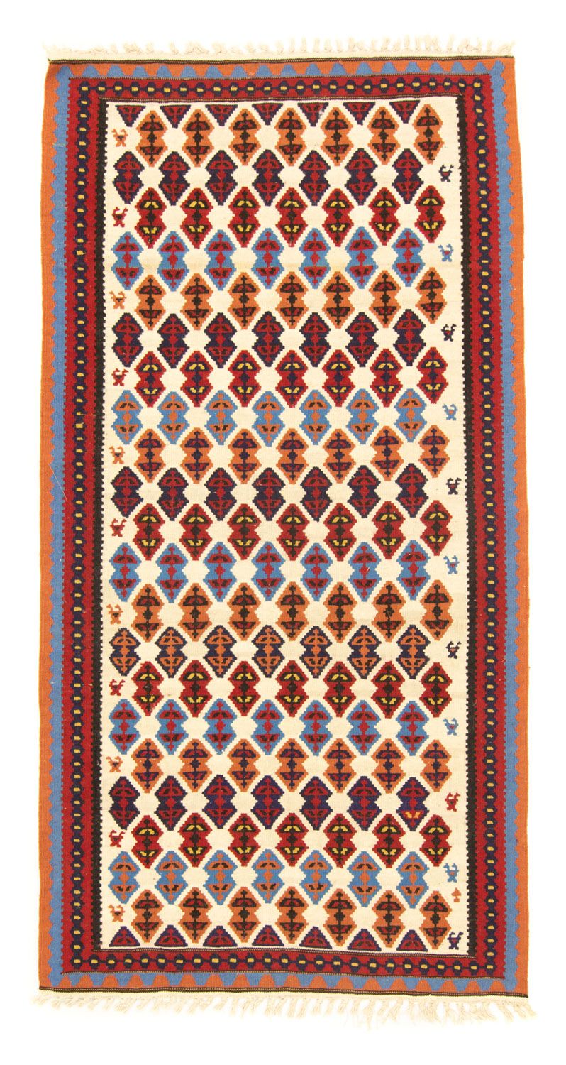 Kelim Teppich Old 114x221cm - beige