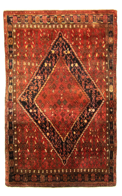 Bidjar Teppich 135x206cm - Perserteppich - orange