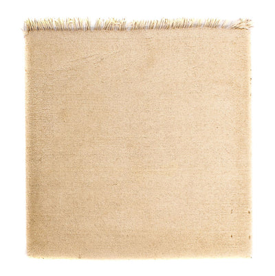 Nepal Teppich 65x96cm - Wollteppich - beige