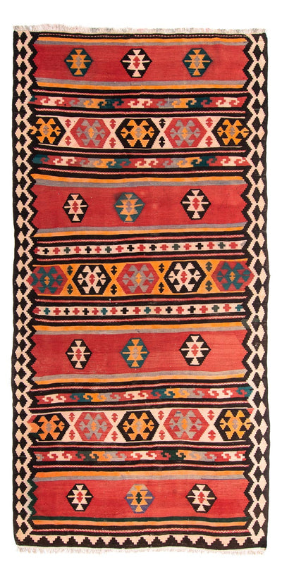 Kelim Teppich Old 160x295cm - mehrfarbig