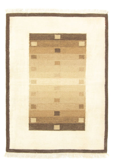 Kelim Modern Teppich 140x195cm - braun