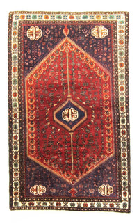 Hamadan Teppich 95x154cm - Perserteppich - rot – product image