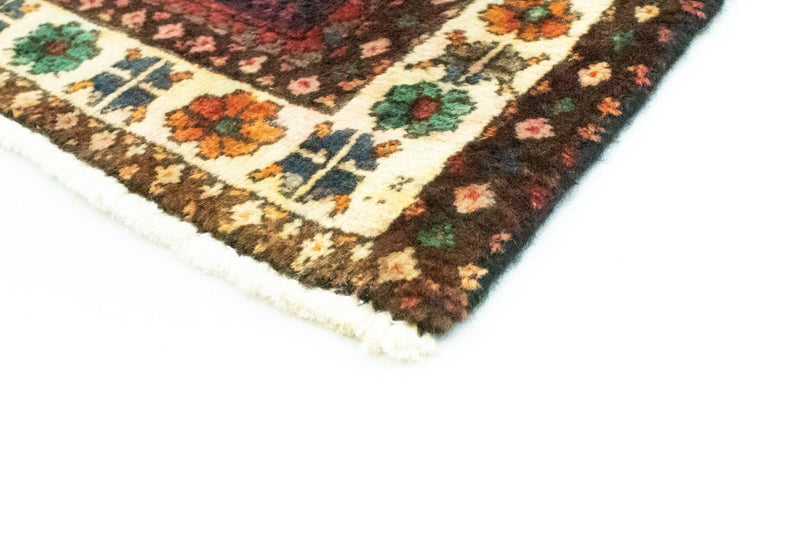 Hamadan Teppich 95x154cm - Perserteppich - rot