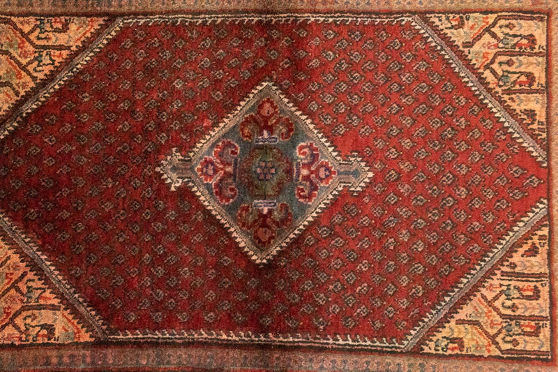 Mir Teppich 107x153cm - Perserteppich - rot