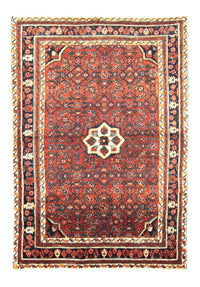 Hamadan Teppich 118x170cm - Perserteppich - rot – product image
