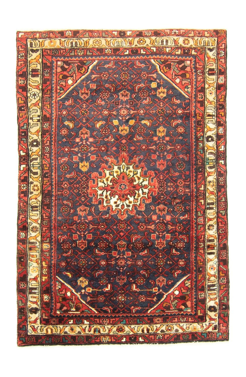 Hamadan Teppich 115x173cm - Perserteppich - orange